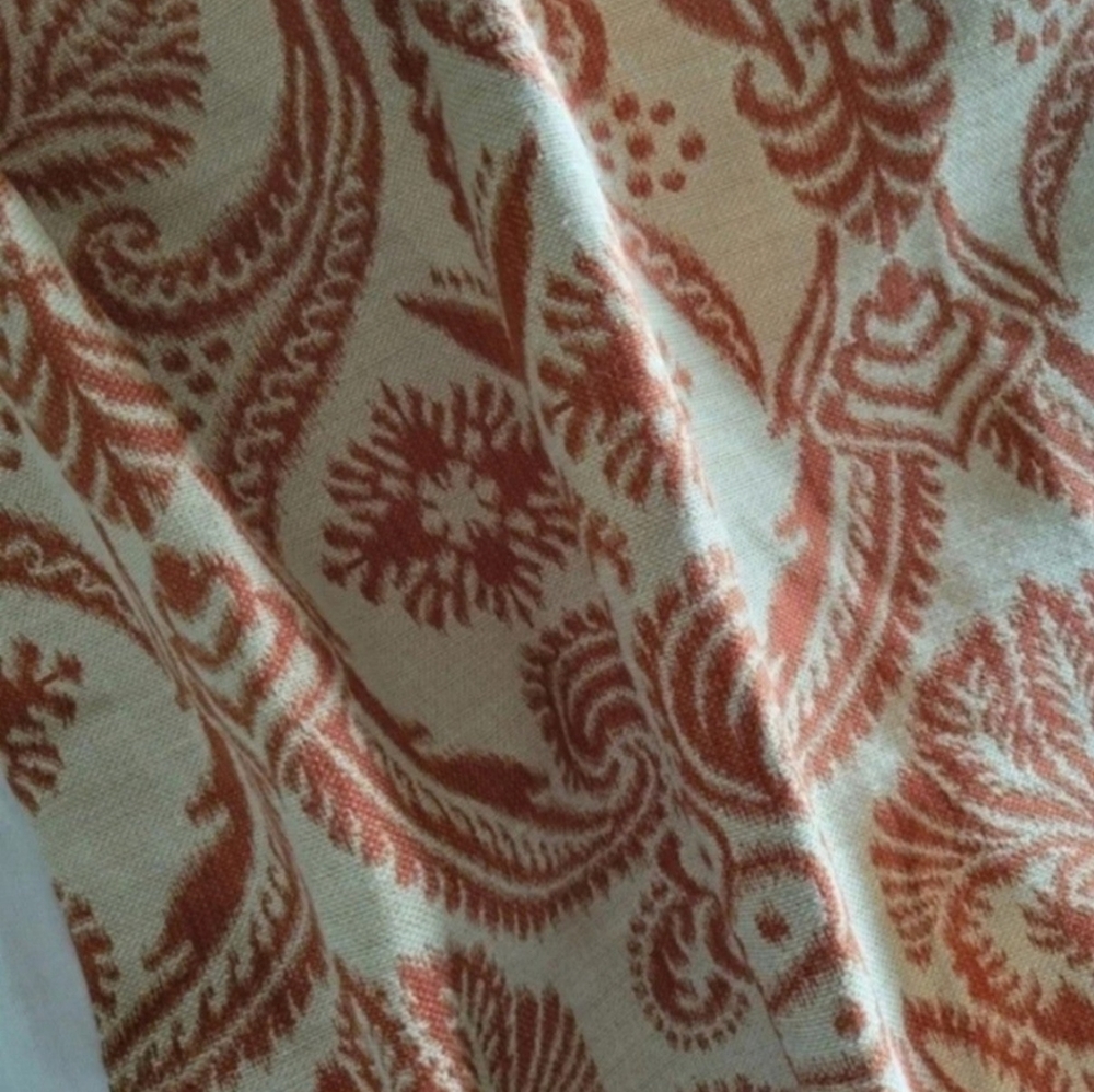 Custom drapery panel & cushion cover 99" l (1of 2) - Picture 10 of 15